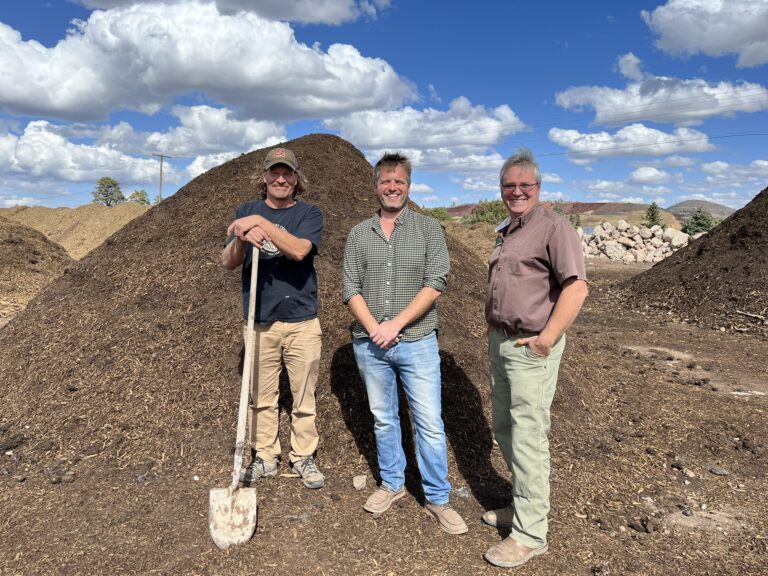 Art Babbott and business partners David Hayward and Chris Lloyd