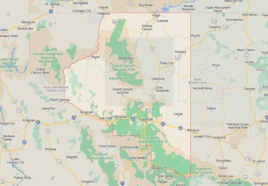 Coconino County Boundary